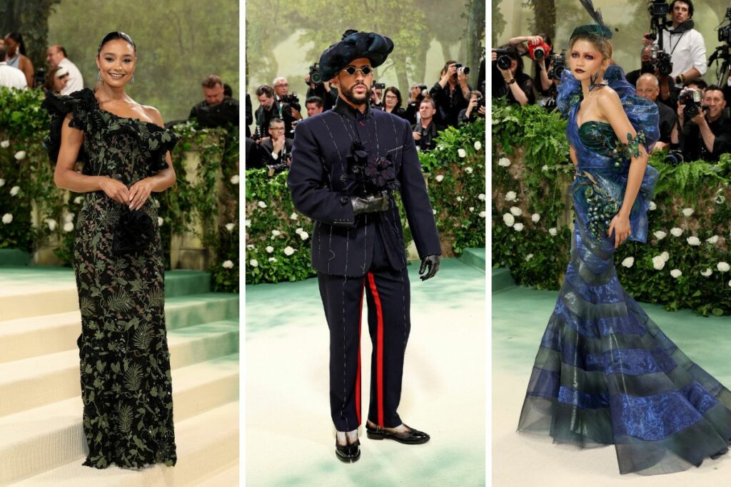 Celebridades llegan a la Gala Met 2024. Foto: X @voguemagazine