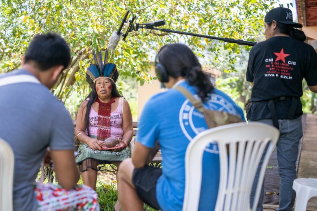 El colectivo Mullu se encuentra entusiasmado por el lanzamiento de la escuela de cine. Foto: Cortesía de Mullu.