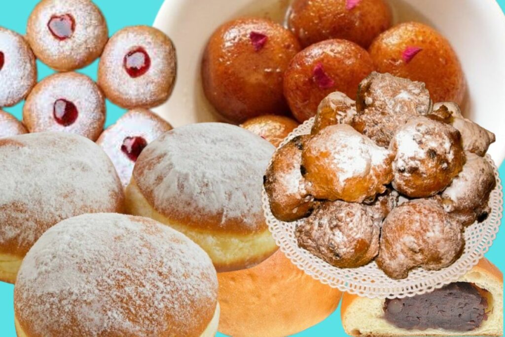 Postres de todo el mundo, emparentados con las donas por su dulzura y redondez. Foto: Captura de pantalla. 