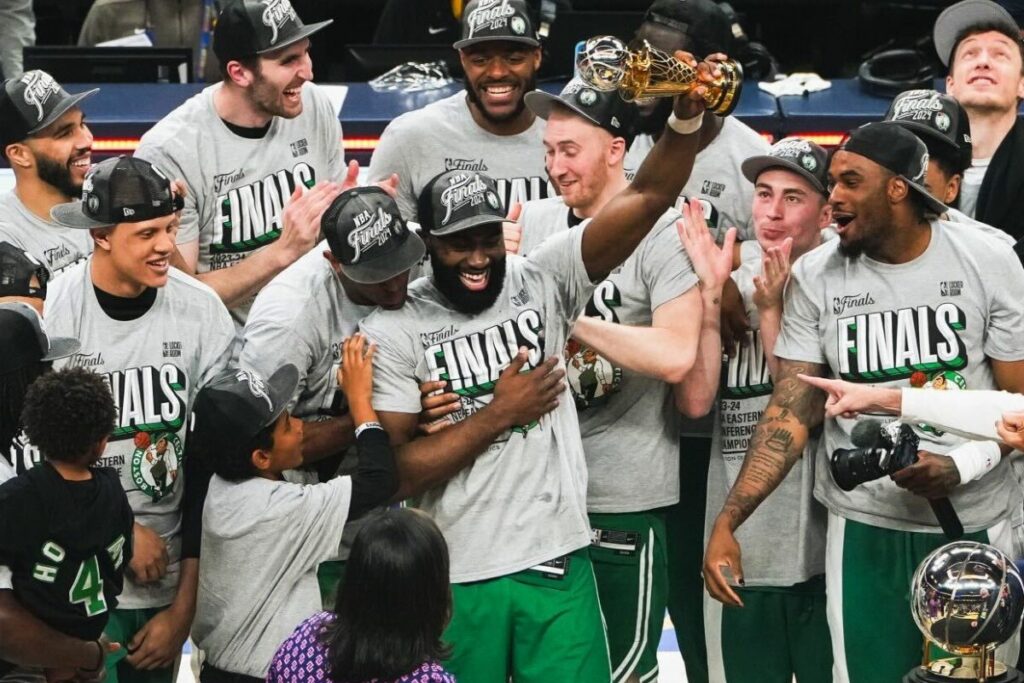 Los Boston Celctis fueron los campeones de la Conferencia Este en 2024.
