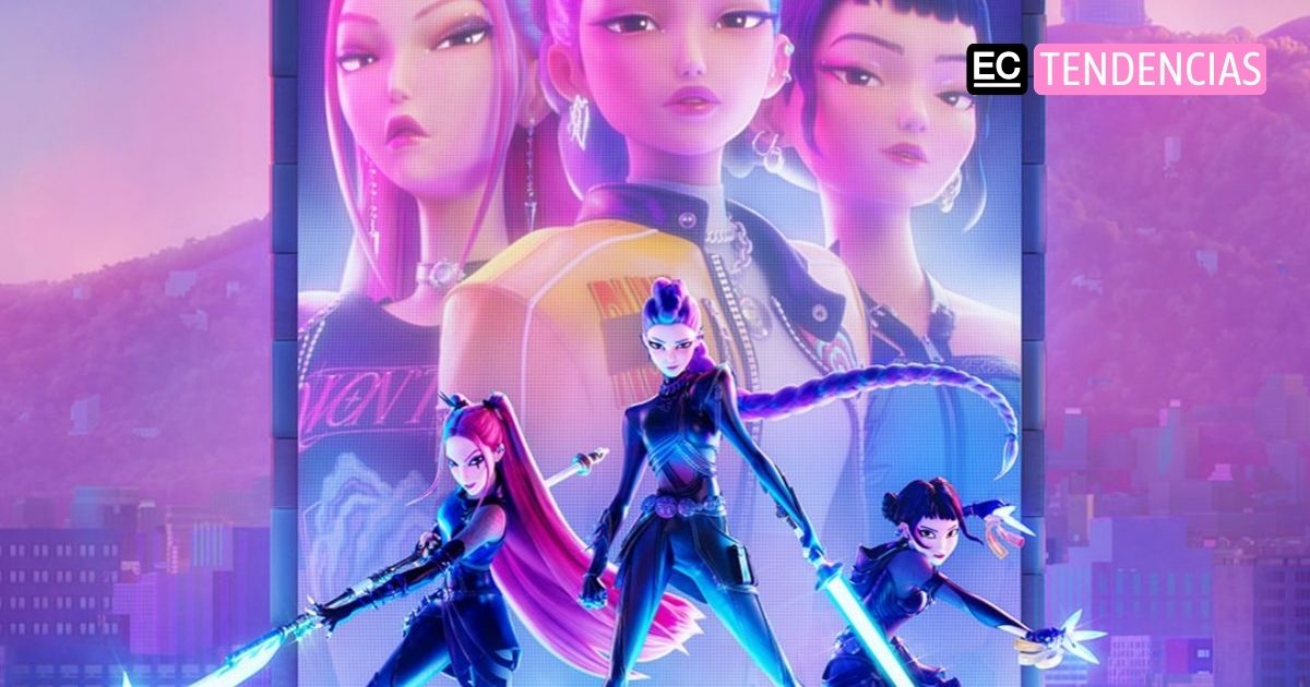 ‘KPop Demon Hunters’, las reinas del K-pop, rompen récord histórico en Netflix