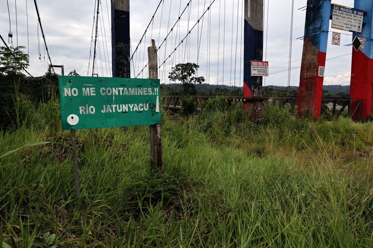 Talag, Napo, en la Amazonía de Ecuador.