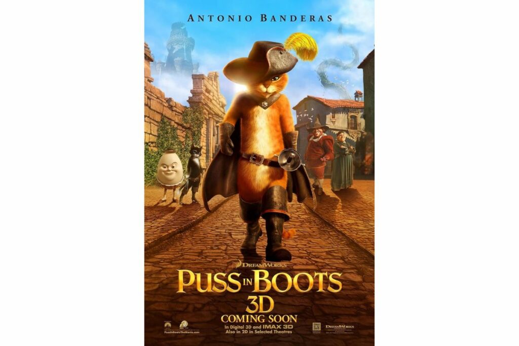 Primera película de El Gato con Botas. Foto: Imdb