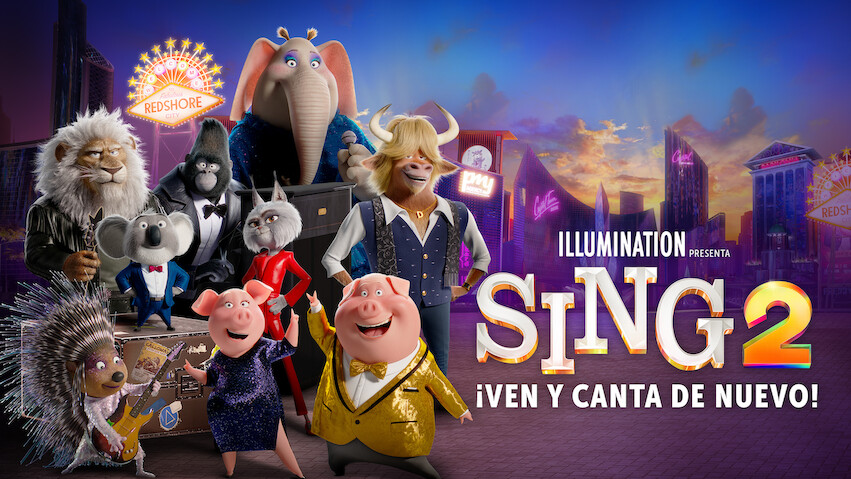 Película 'Sing 2: ¡Ven y canta de nuevo!'. Foto: Netflix