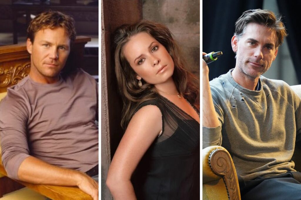  Brian Krause (Leo), Holly Marie Combs (Piper) y Drew Fuller (Chris). Fotos: IMDB