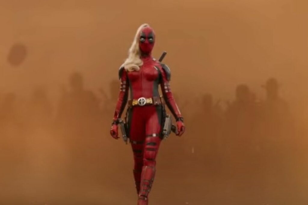 Lady Deadpool aparece en 'Deadpool 3'. Foto: screenshot