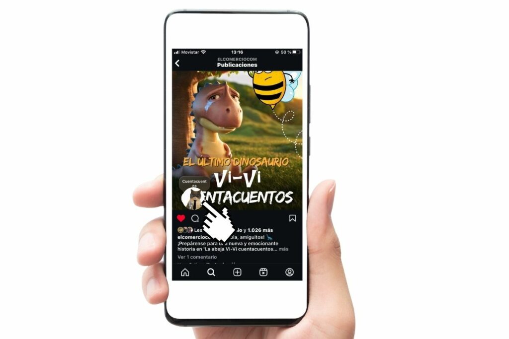 Ahora es posible añadir una nota a las publicaciones de Instagram con la opción "Agregar nota". Foto: Captura de pantalla.