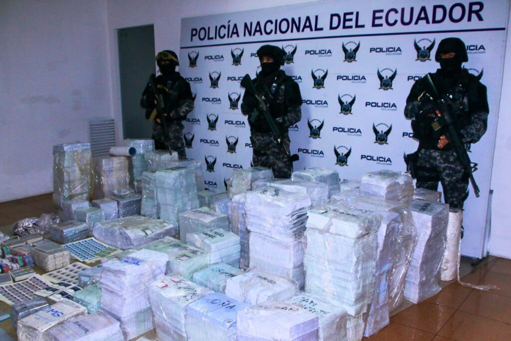 Los allanamientos se realizaron en Guayaquil, Durán y Puerto López