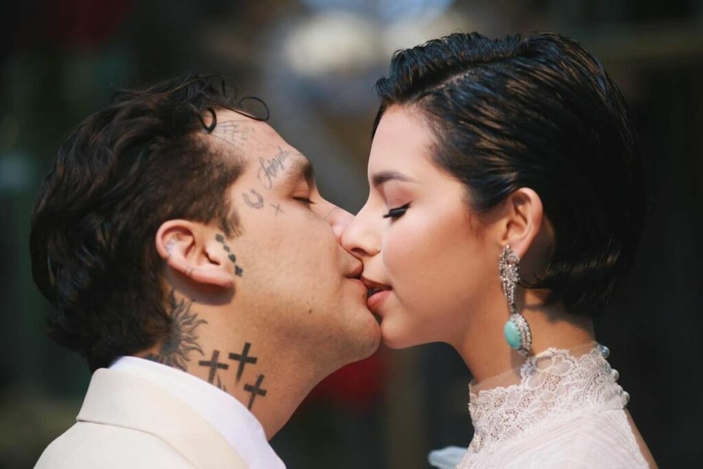 Christian Nodal y Ángela Aguilar se casaron el 24 de julio de 2024. Foto: Instagram