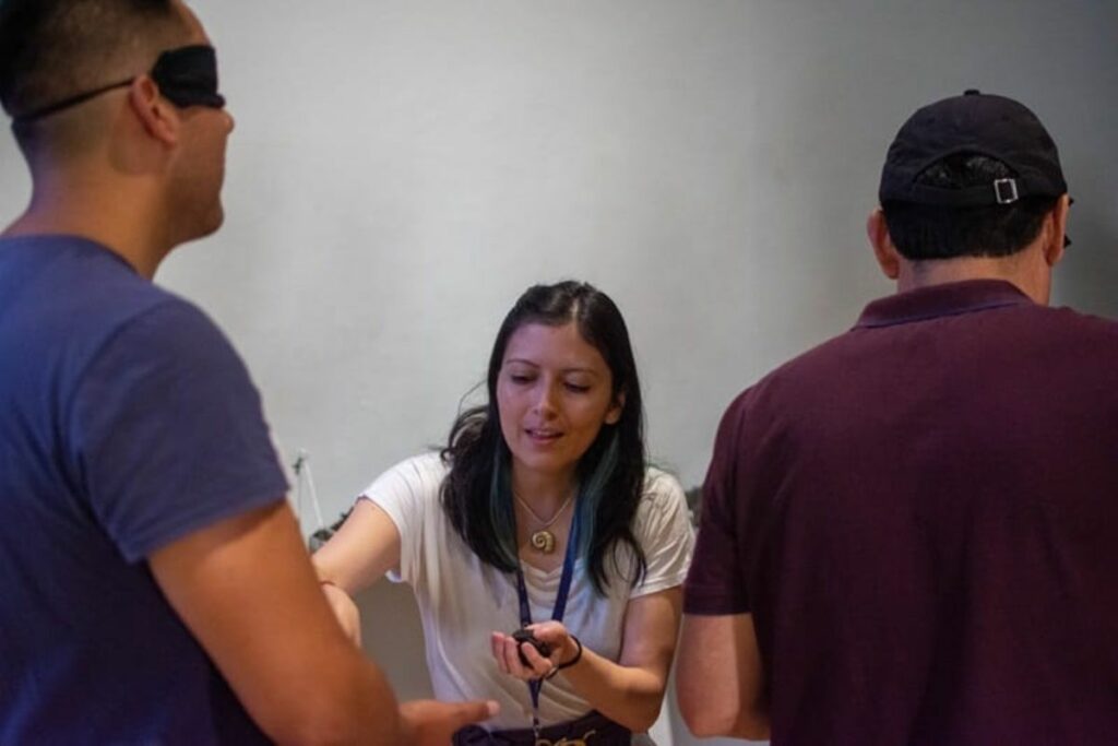 Vive una experiencia multisensorial con ‘Batuka Batumbá’. Foto: Cortesía Fundación Museos de la Ciudad.