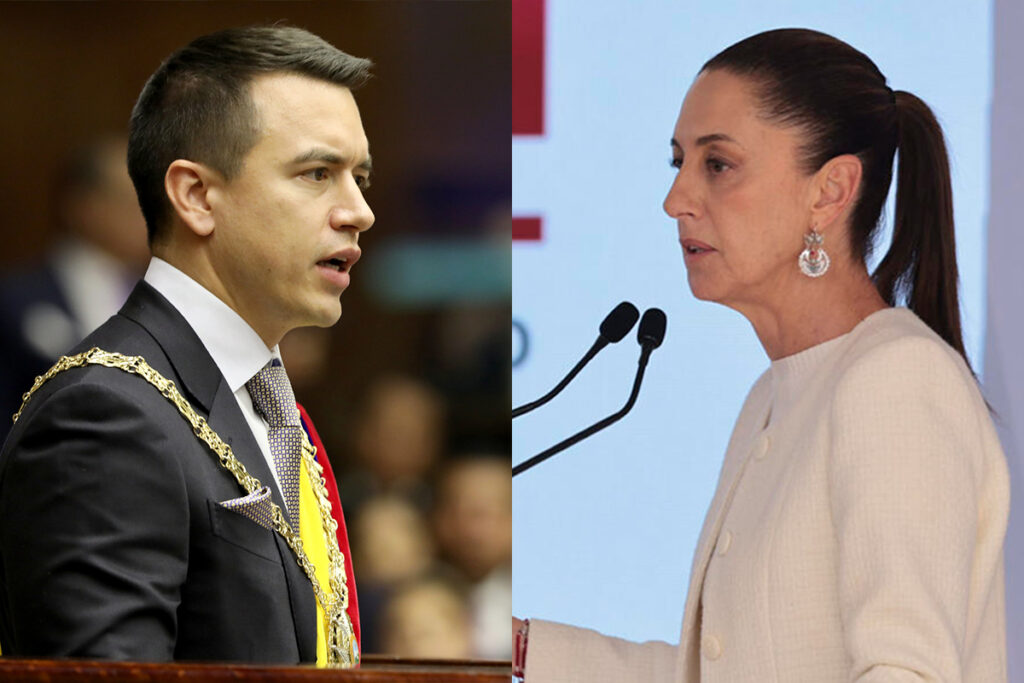 Daniel Noboa no está invitado al cambio de mando presidencial en México -  El Comercio