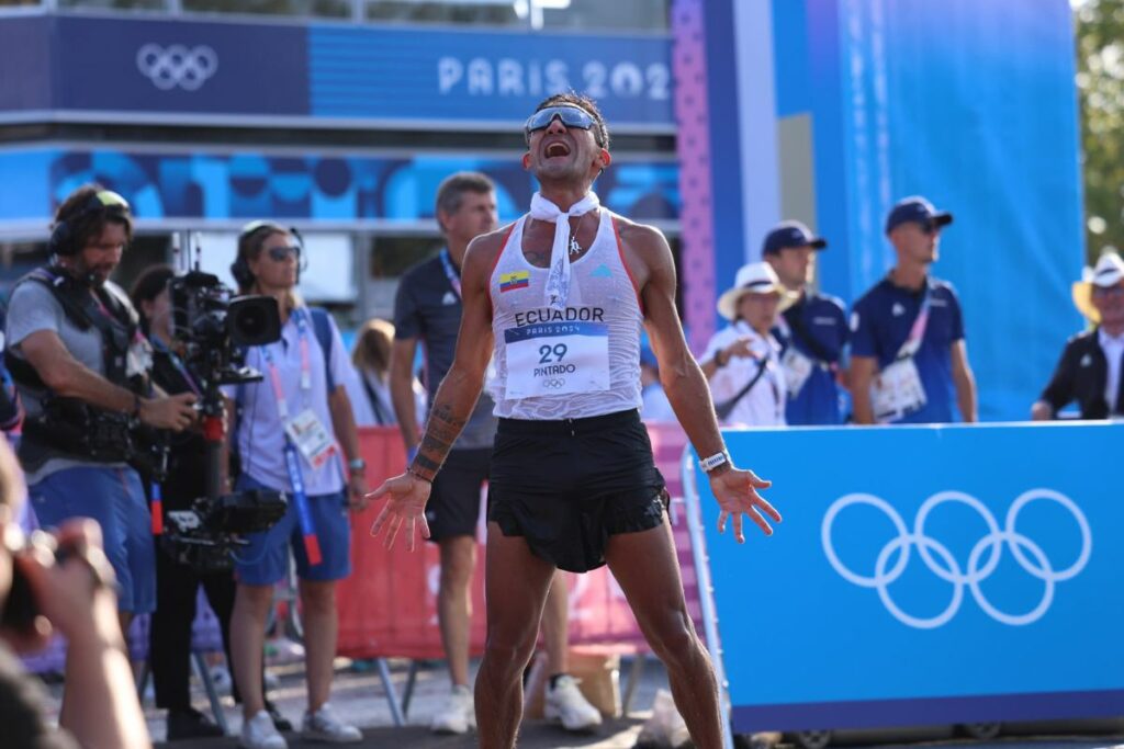 Daniel Pintado tras ganar su medalla de oro en París 2024