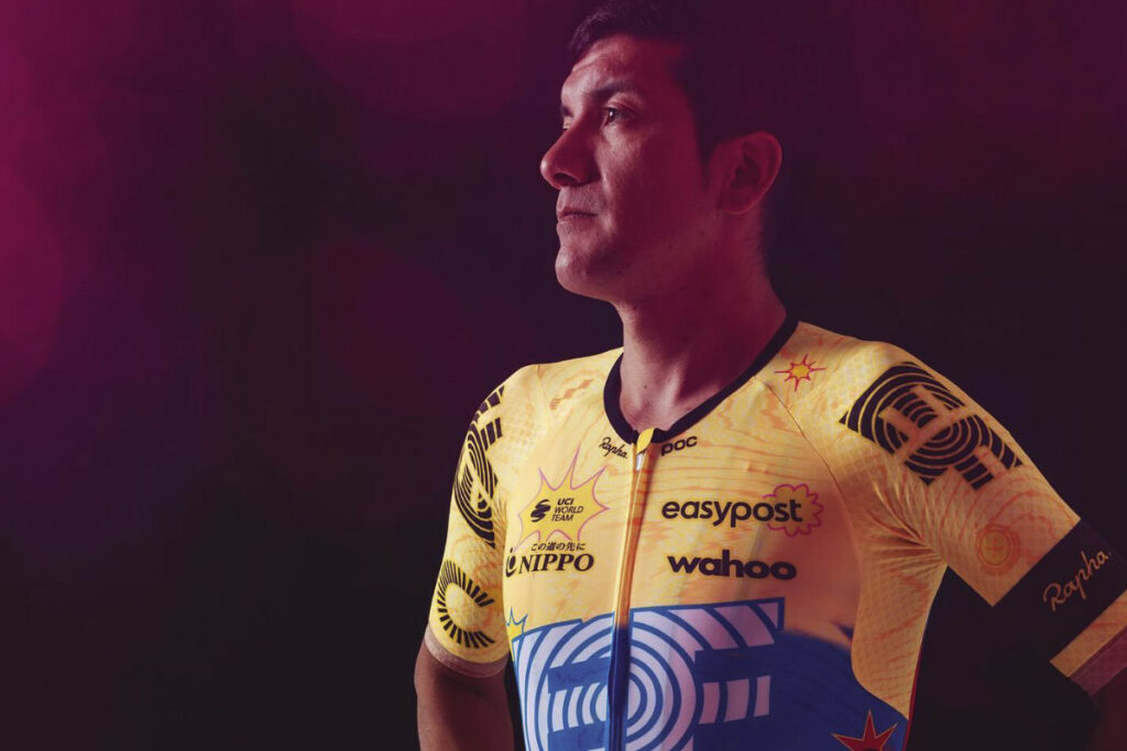 Richard Carapaz compite en el 2024 con el EF Education-EasyPost.