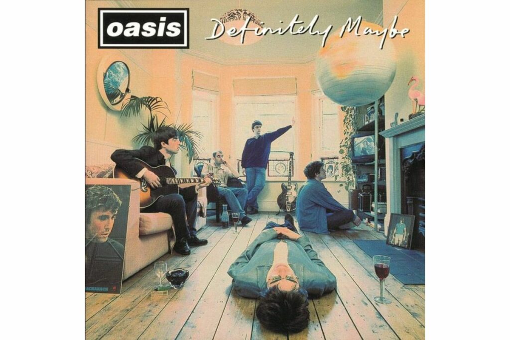Portada del álbum 'Definitely Maybe' de la banda Oasis. Foto: IMDB