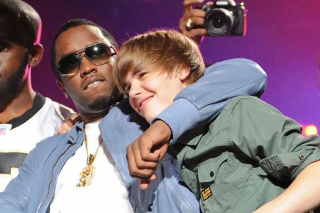 P. Diddy y Justin Bieber. Foto: Pinterest