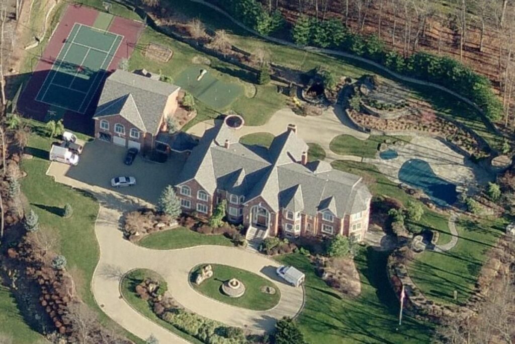 La casa de Sean Combs P Diddy en Miami Beach, Florida. Foto: Pinterest