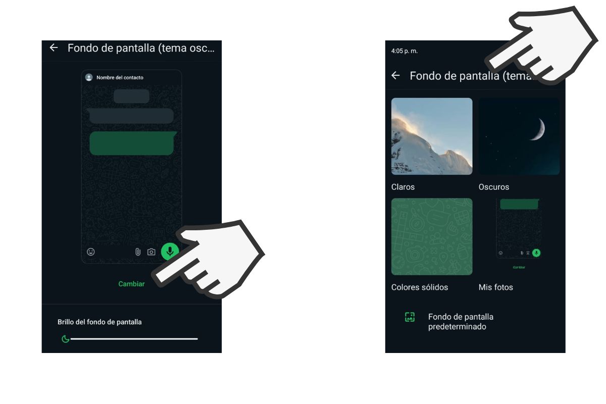 WhatsApp prepara un nuevo modo de colores para personalizar los chats ...