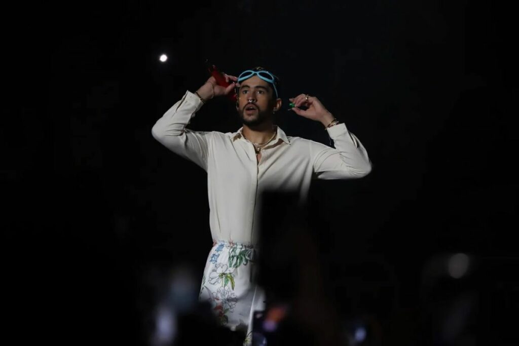 Fotografía de archivo del artista puertorriqueño Bad Bunny.