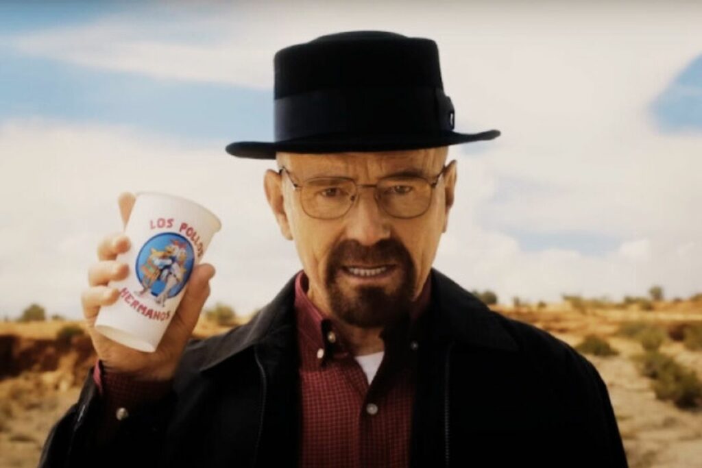 Bryan Cranston revivió a su personaje, Walter White, de Breaking Bad.
