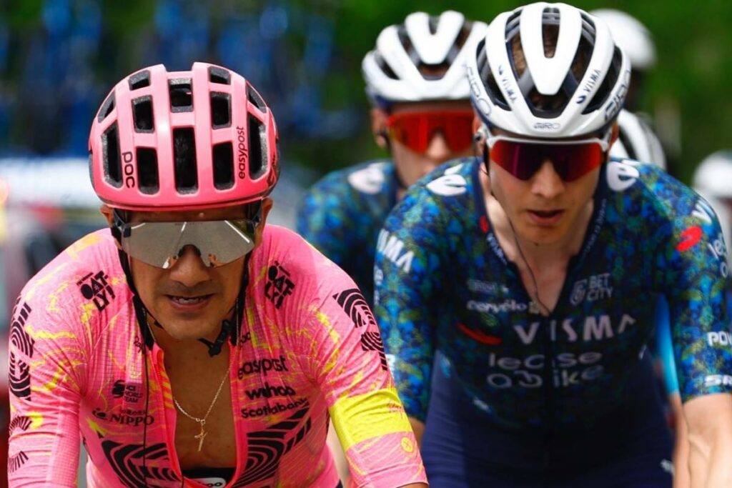 Richard Carapaz fue protagonista y se destacó en el Tour de Francia 2024.