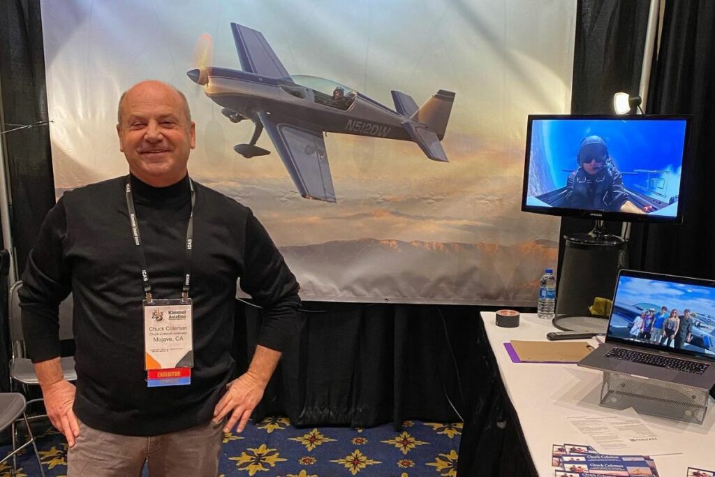 Chuck Coleman, ingeniero aeroespacial y experimentado piloto, acumuló más de 10 000 horas de vuelo. Foto: Instagram @chucktcoleman.
