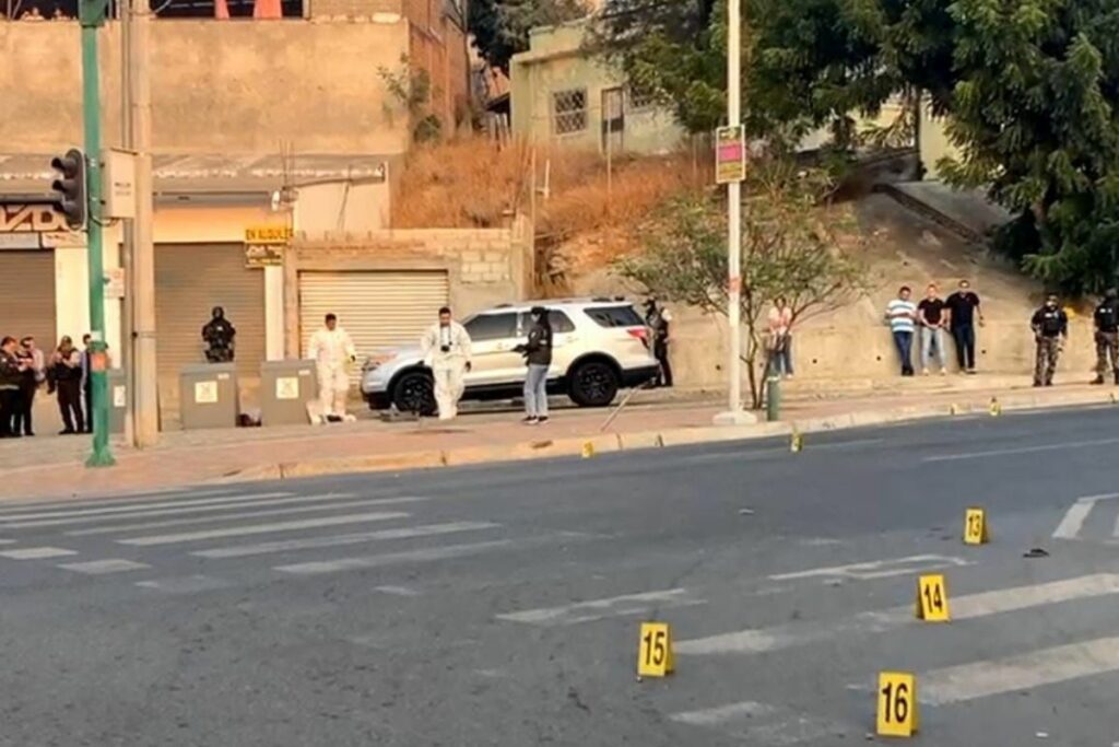 El lugar donde se perpetró el asesinato del fiscal Marcelo Vásconez y su guardaespadas.