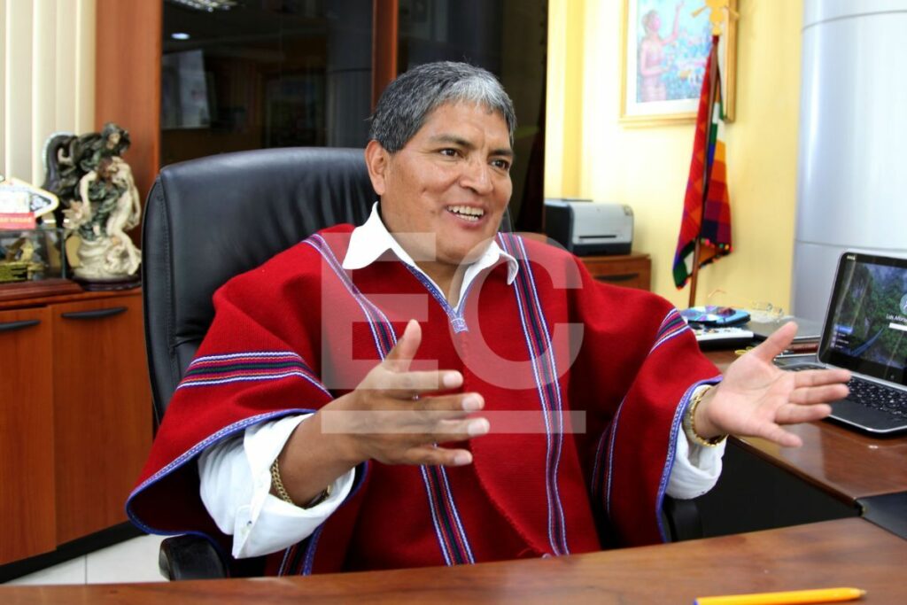 Luis Chango, presidente del Mushuc Runa, reaccionó tras la Copa Ecuador.