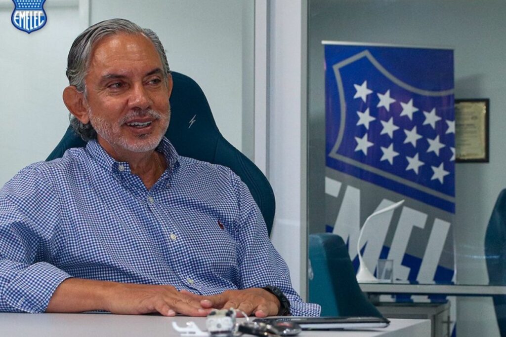 Jose Pileggi es el presidente de Emelec desde 2023.