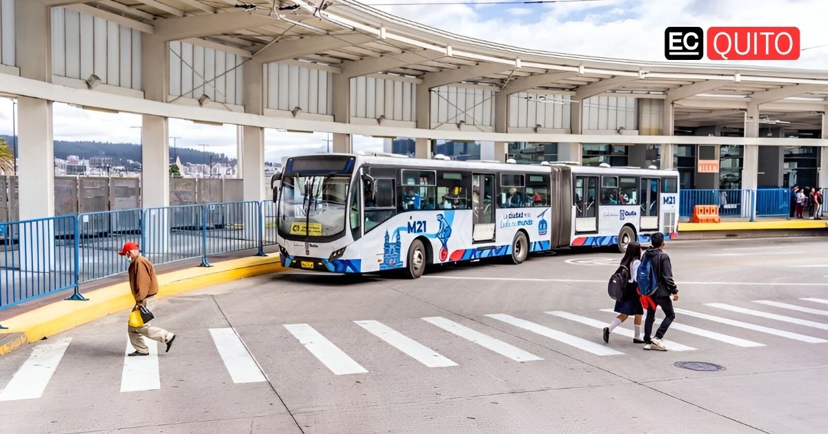 Horarios del transporte público y revisión vehicular en Quito por el ...