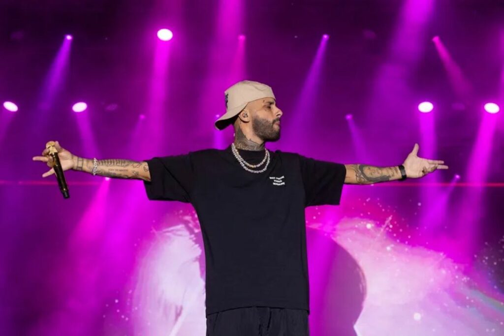 El rapero y productor estadounidense Nicky Jam, en una imagen de archivo.
