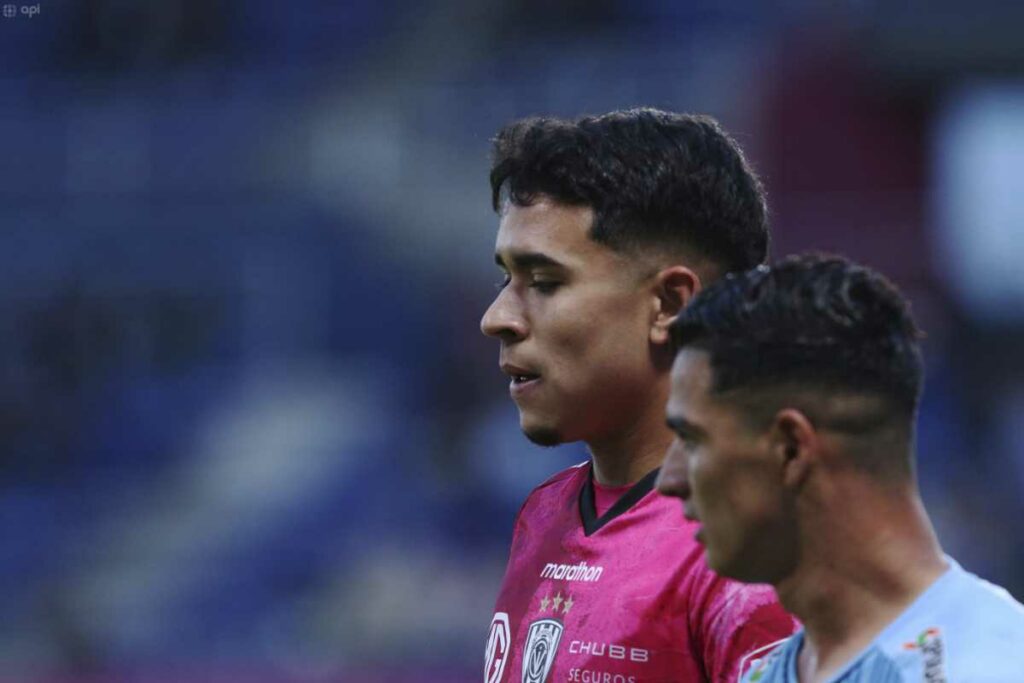 Kendry Páez con Independiente del Valle en la Copa Ecuador 2024.