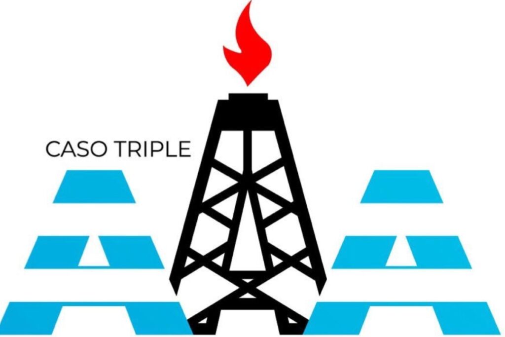 Imagen del logo en el caso Triple A investigado por la Fiscalía General del Estado.