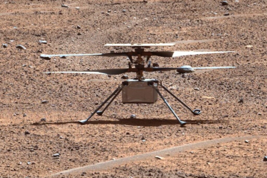 Ingenuity supera expectativas y captura imágenes clave en Marte. Foto: NASA.