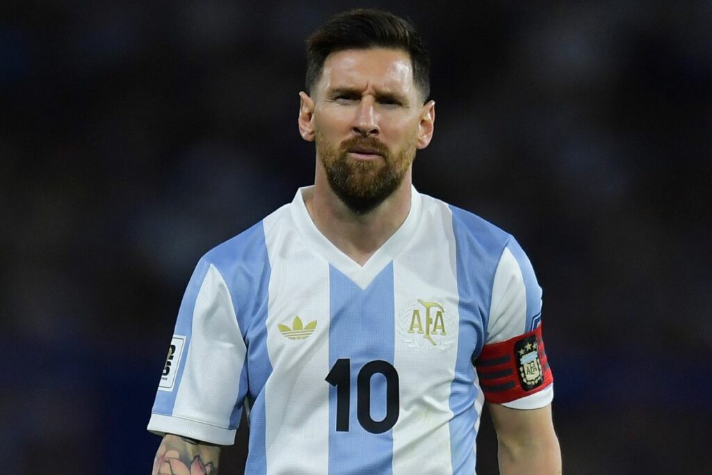 Lionel Messi, el capitán de la Selección de Argentina.