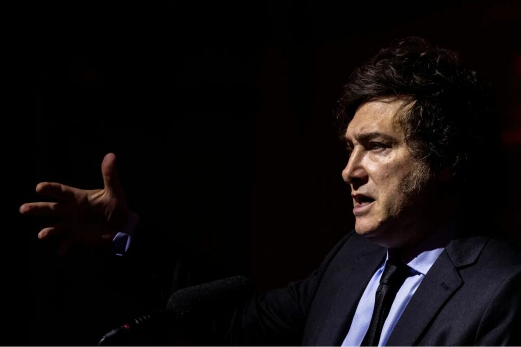 Javier Milei, presidente de Argentina, en una fotografía de archivo.