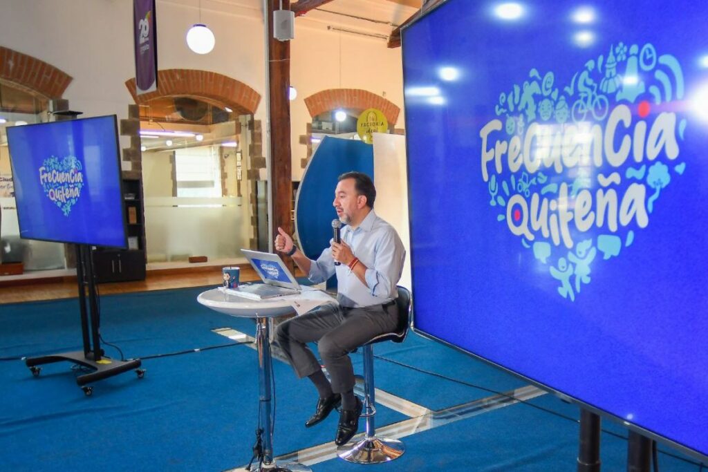 El Alcalde de Quito se refirió a la crisis energética este lunes 11 de noviembre.