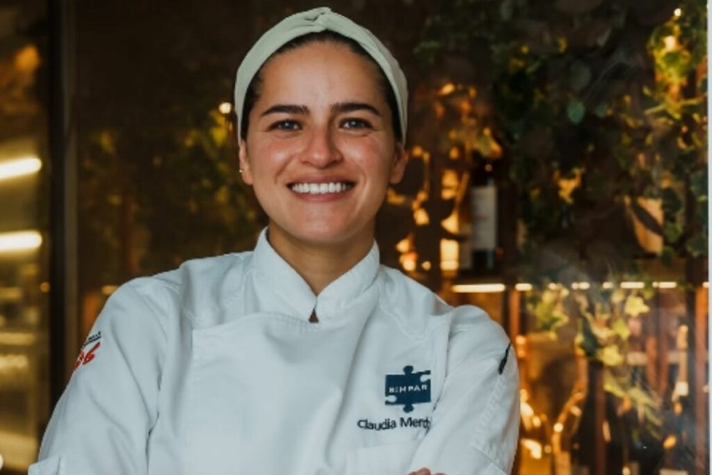 Claudia Merchán, la chef ecuatoriana que gana una nueva estrella Michelin.