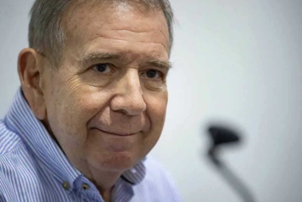 El líder opositor del chavismo de Venezuela, Edmundo González