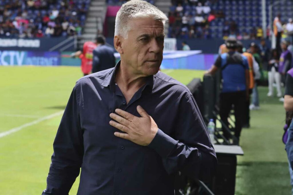 Marcelo Zuleta, entrenador de El Nacional.