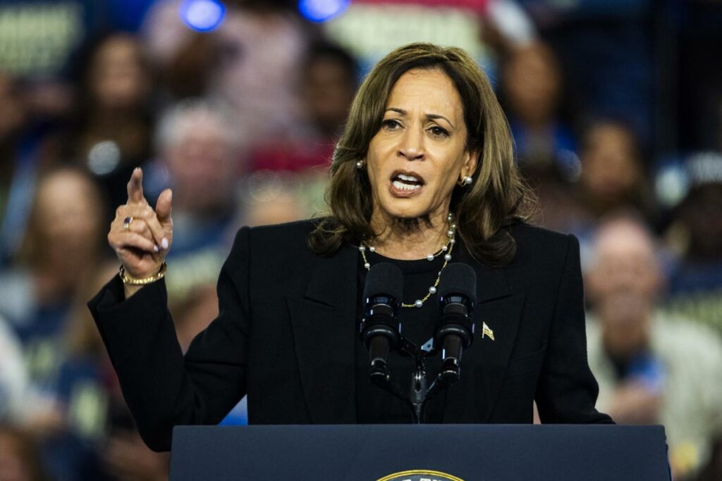 La vicepresidenta estadounidense, Kamala Harris.