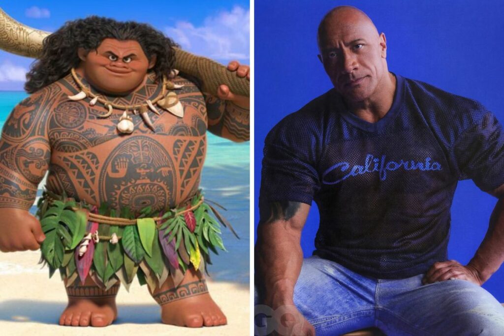 Dwayne Johnson será Maui en 'Moana' live-action.