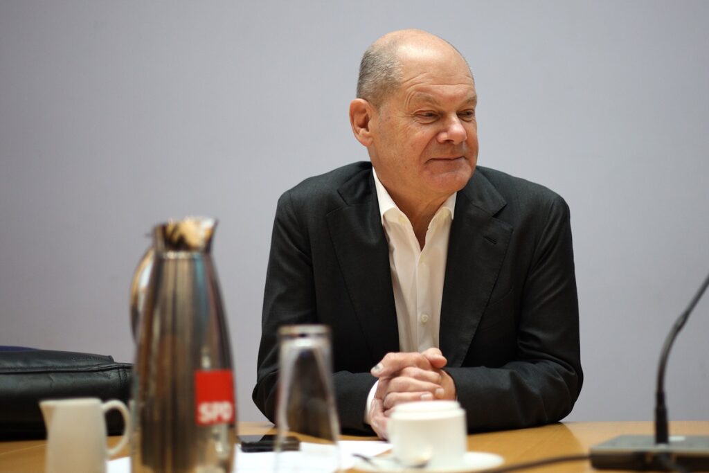 El canciller de Alemania, Olaf Scholz, en una fotografía de archivo.