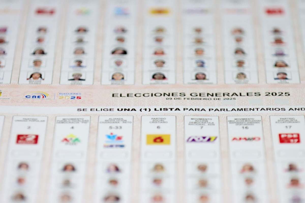CNE inicia la impresión de papeletas para las elecciones 2025 - El Comercio