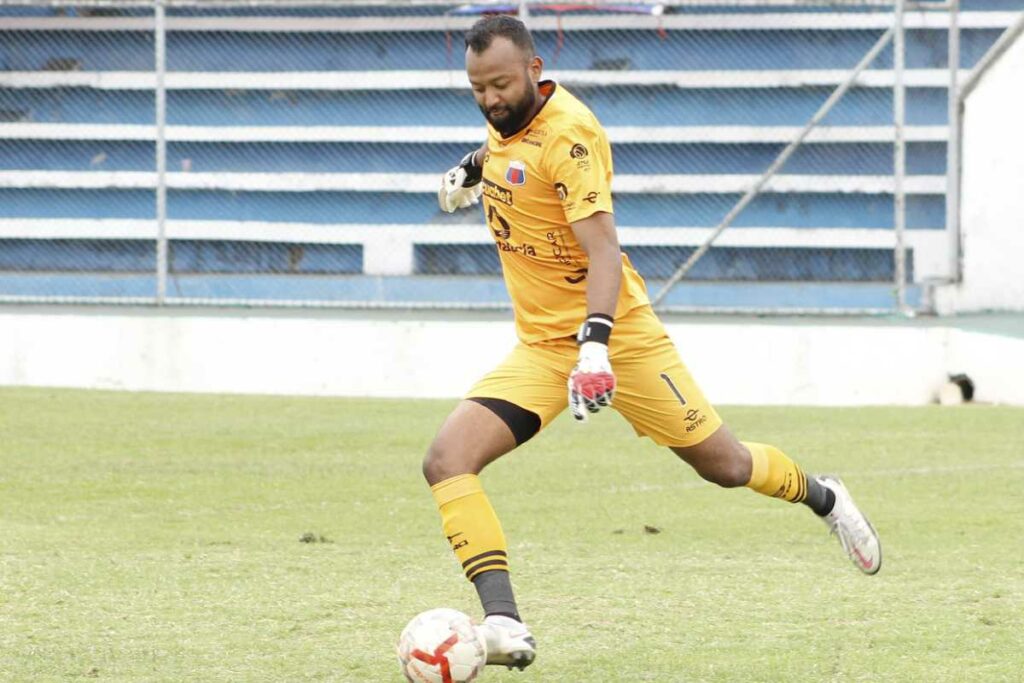 Rubén Lajones, arquero del Deportivo Quito.