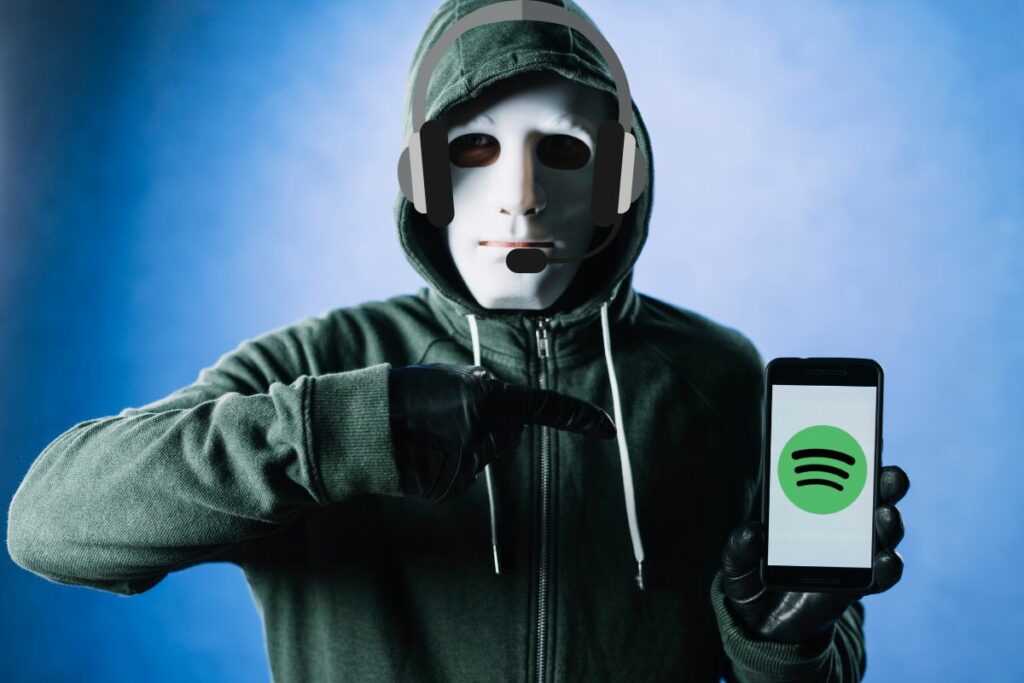 Spotity también puede ser vulnerable a ataques de ‘hackers’ y ciberdelincuentes. Foto: Freepik.