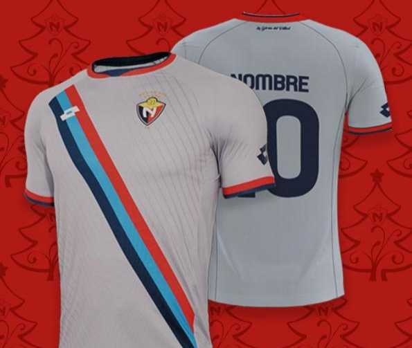 Camiseta de El Nacional para la Copa Libertadores 2025.