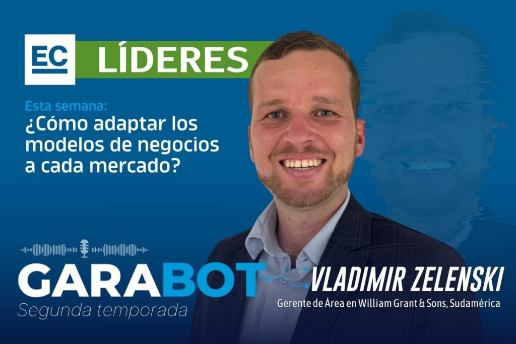 Vladimir Zeki, gerente de ventas en William Grant and Sons, compartió claves para la expansión internacional en el podcast Garabot.
