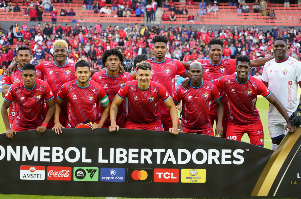 Plantilla de El Nacional en la Copa Libertadores 2024.