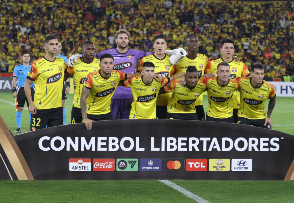 Barcelona SC en su participación en la Copa Libertadores 2024.