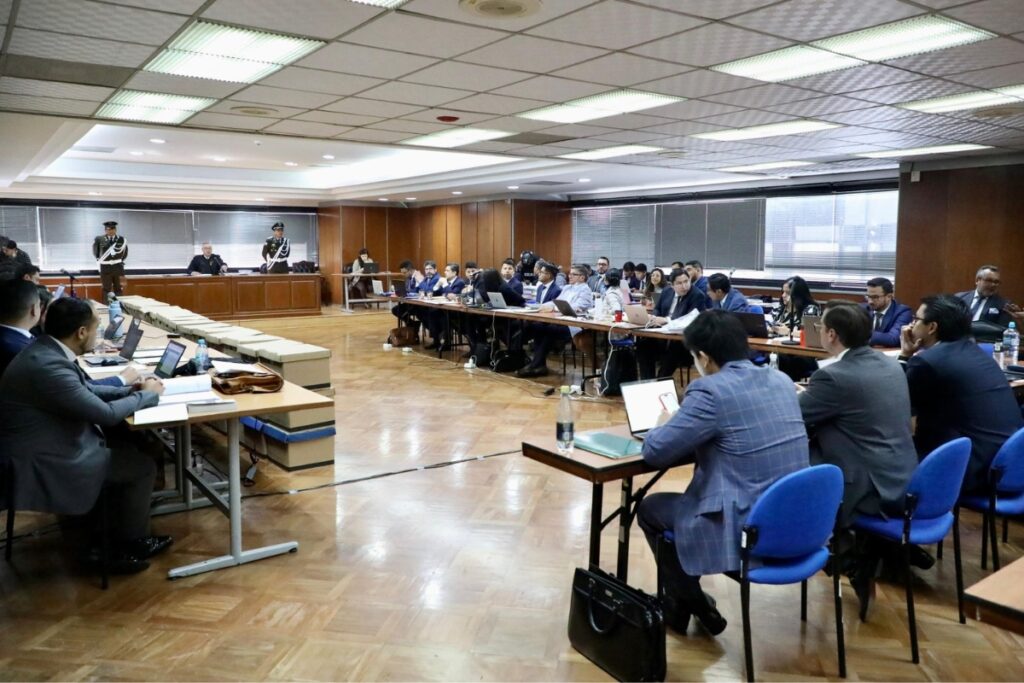 Audiencia del caso Purga en la Corte Nacional de Justicia.